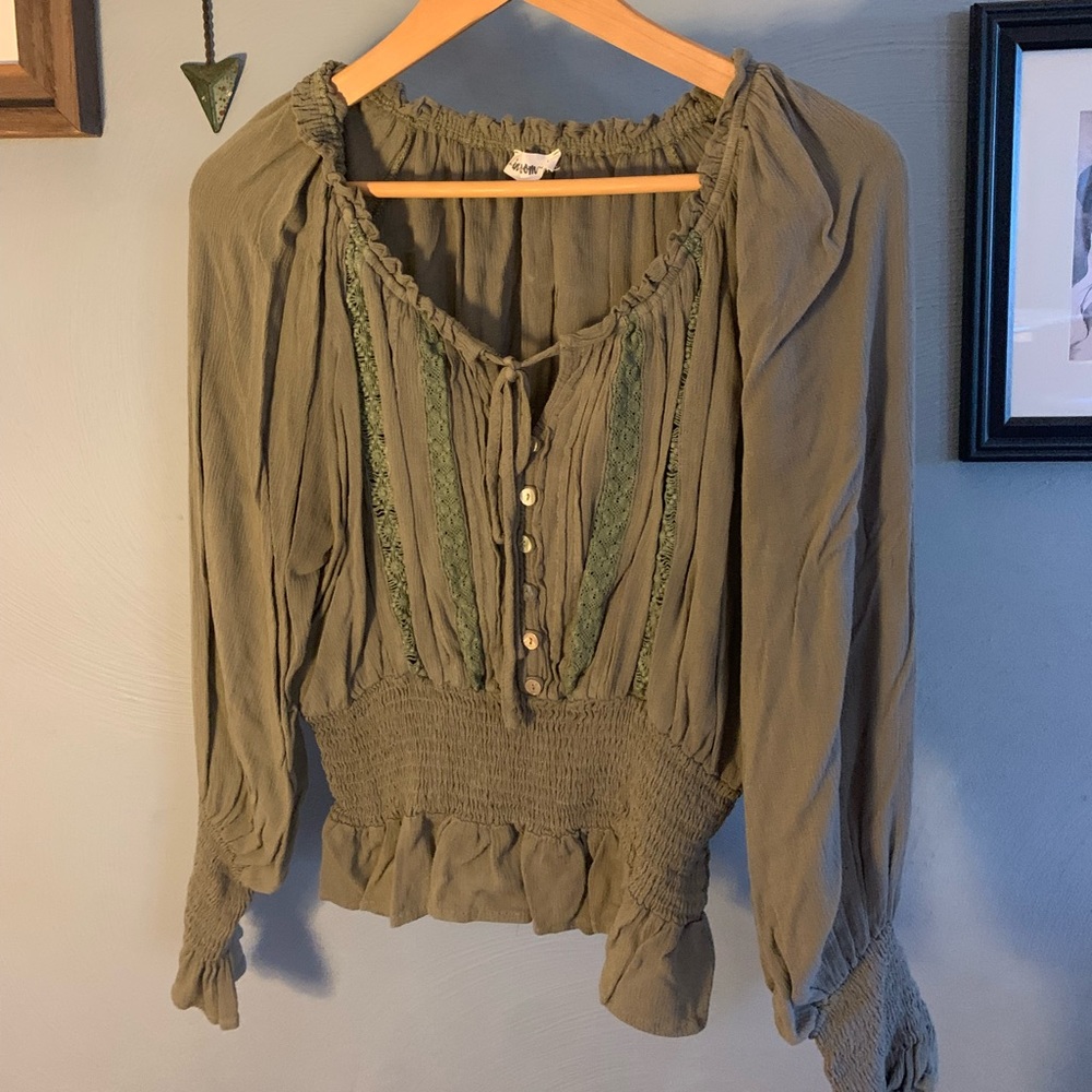 Cute hippie style blouse